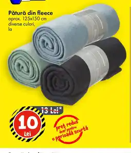 TEDI Pătură din fleece Ofertă