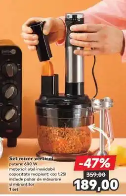 Kaufland Set mixer vertical Ofertă