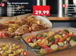 Kaufland Vas dreptunghiular Ofertă