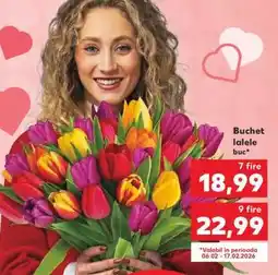 Kaufland Buchet lalele Ofertă