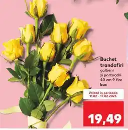 Kaufland Buchet trandafiri Ofertă