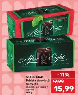 Kaufland AFTER EIGHT Tablete ciocolată cu mentă Ofertă