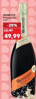 Kaufland Mionetto Prosecco bio Ofertă