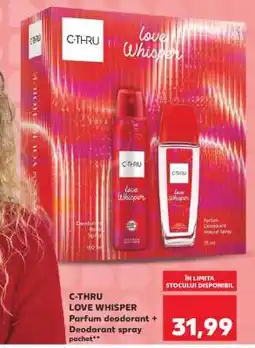Kaufland C-THRU Love Whisper Ofertă
