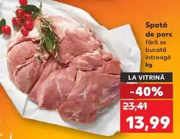 Kaufland Spată de porc Ofertă