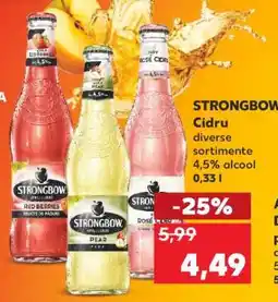 Kaufland STRONGBOW Cidru Ofertă