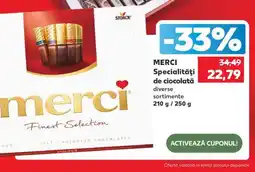 Kaufland MERCI Specialităţi de ciocolată Ofertă