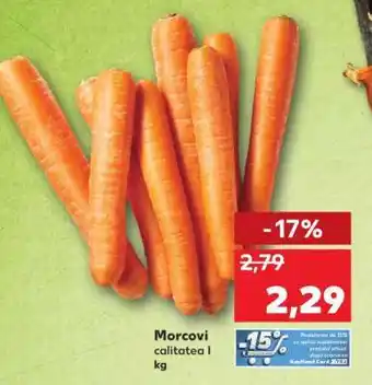 Kaufland Morcovi Ofertă