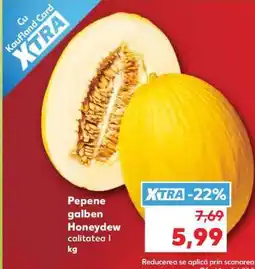 Kaufland Pepene galben Honeydew Ofertă