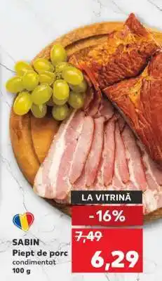 Kaufland SABIN Piept de porc condimentat Ofertă
