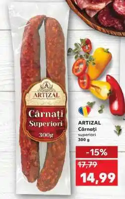 Kaufland ARTIZAL Cârnați superiori Ofertă