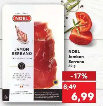 Kaufland NOEL Jambon Serrano Ofertă