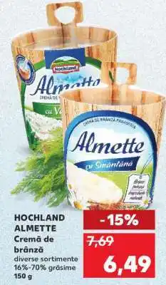 Kaufland HOCHLAND ALMETTE Ofertă