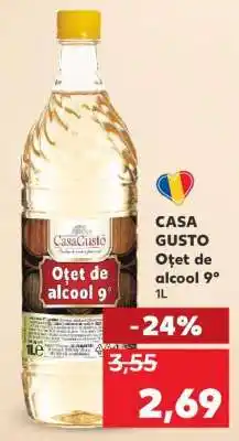 Kaufland CASA GUSTO Oțet de alcool 9° Ofertă