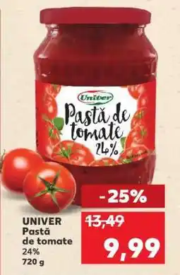 Kaufland UNIVER Pastă de tomate Ofertă