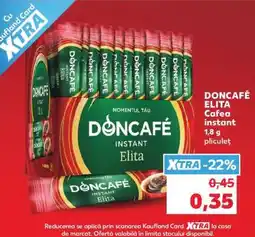 Kaufland Doncafé Elita Cafea instant Ofertă