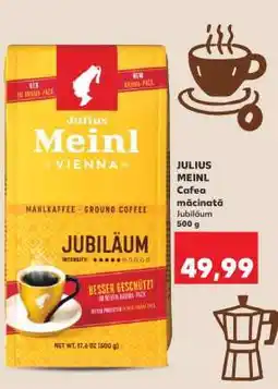 Kaufland JULIUS MEINL Cafea măcinată Jubiläum Ofertă