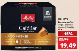 Kaufland MELITTA Capsule cafea Ofertă
