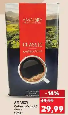 Kaufland AMAROY Cafea măcinată classic Ofertă