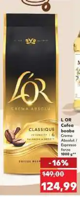 Kaufland L'OR Cafea Boabe Ofertă