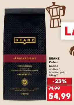 Kaufland BEANZ Cafea boabe Ofertă