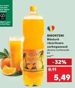 Kaufland BIBORȚENI Băutură răcoritoare carbogazoasă Ofertă
