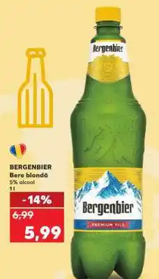 Kaufland BERGENBIER Bere blondă Ofertă