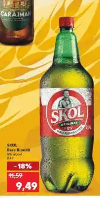 Kaufland SKOL Bere blondă Ofertă