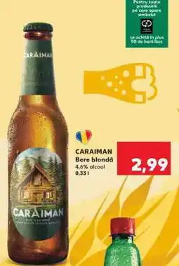 Kaufland CARAIMAN Bere blondă Ofertă