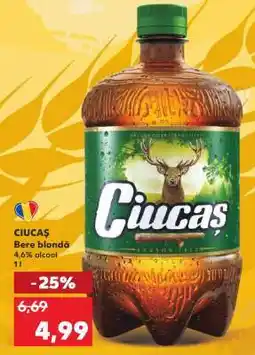 Kaufland CIUCAŞ Bere blondă Ofertă