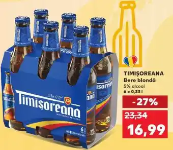 Kaufland TIMIŞOREANA Bere blondă Ofertă