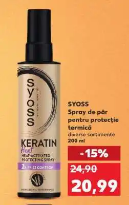 Kaufland SYOSS Spray de păr pentru protecție termică Ofertă