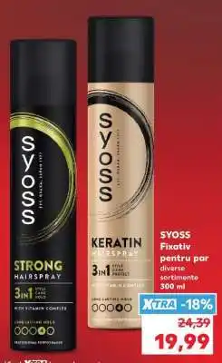 Kaufland SYOSS Fixativ pentru păr Ofertă