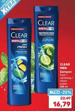 Kaufland CLEAR MEN Şampon Ofertă