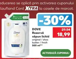 Kaufland DOVE Rezervă săpun lichid Ofertă