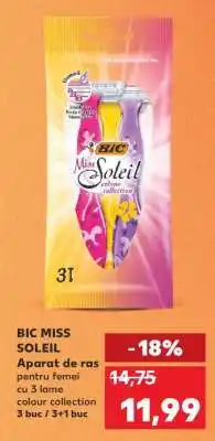Kaufland BIC MISS SOLEIL Ofertă