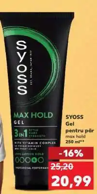 Kaufland SYOSS Gel Ofertă