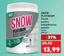 Kaufland SNOW PLATINIUM Ofertă