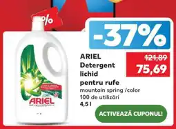 Kaufland ARIEL Detergent lichid pentru rufe Ofertă