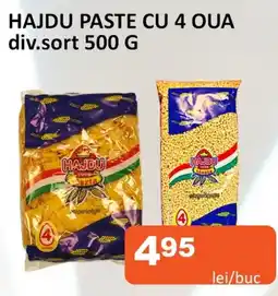 Unicarm Hajdu paste cu 4 oua div.sort Ofertă