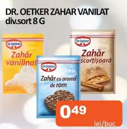 Unicarm Dr. oetker zahar vanilat div.sort Ofertă