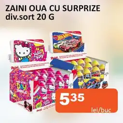 Unicarm Zaini oua cu surprize div.sort Ofertă