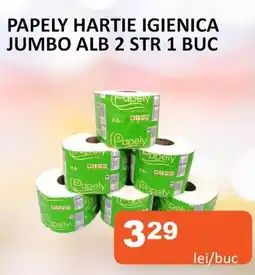 Unicarm Papely hartie igienica jumbo alb Ofertă