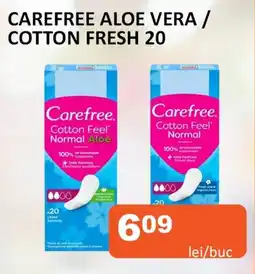 Unicarm Carefree aloe vera / cotton fresh 20 Ofertă