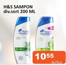 Unicarm H&s sampon div.sort Ofertă