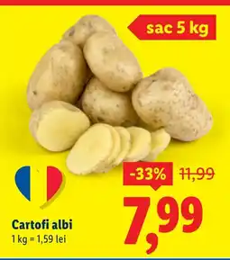 Lidl Cartofi albi Ofertă