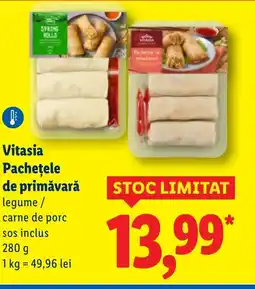 Lidl Vitasia Pacheţele de primăvară Ofertă