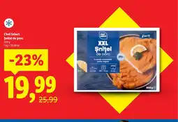 Lidl Chef Select Şniţel de porc Ofertă