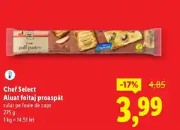 Lidl Chef Select Aluat foitaj proaspăt Ofertă