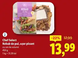Lidl Chef Select Kebab de pui, uşor picant Ofertă